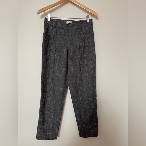 Babaton Aritzia Pleated Pants (Grey, Size 2) - Picture 2 of 6